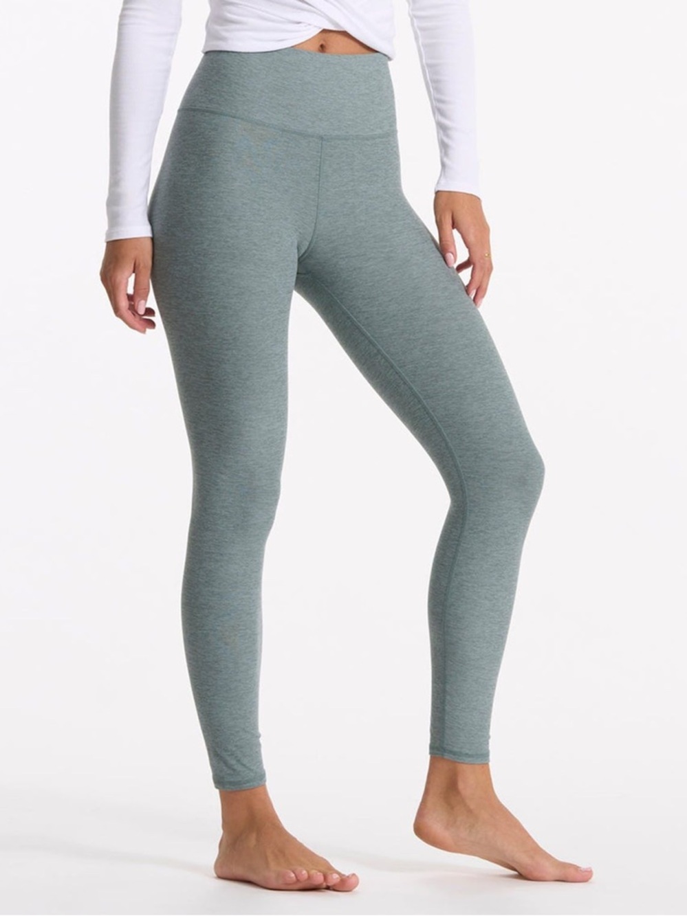 Vuori WOMEN'S CLEAN ELEVATION LEGGING Stormy Heather Grey/Blue S